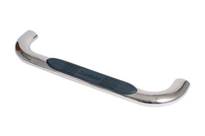 Chevrolet Silverado Nerf Bars - Dee Zee - 4 in. Oval - Stainless Polished - `14-`18